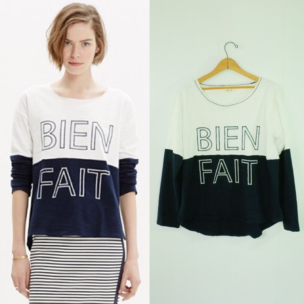 Madewell Pullover | Madewell Colorblock Bien Fait